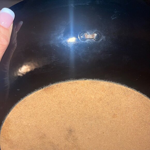 Curtis Jere Vintage MCM Art Bowl Artisan House Enamel Copper Maple Leaf Large - Picture 8 of 10